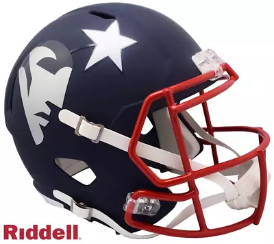 New England  Patriots Unsigned Riddell  AMP Alternate Replica Helmet Full Size • $149.88