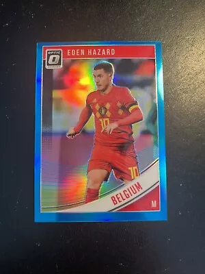 2018-19 Panini Donruss Optic Aqua Refractor /149 Eden Hazard #100 • £4.49