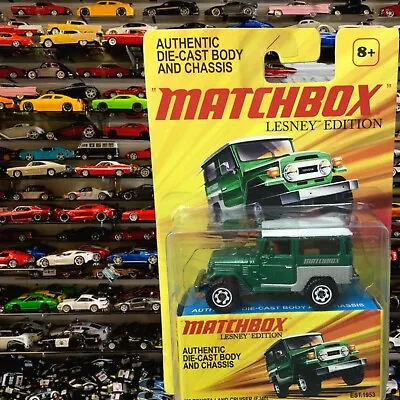 MATCHBOX LESNEY EDITION 1968 TOYOTA LAND CRUISER FJ40 GREEN MINT ON CARD New  • $100