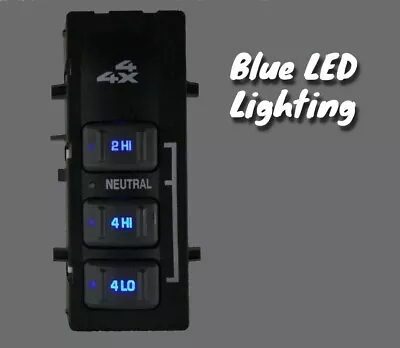 01-02 Silverado 1500HD / 2500HD 4wd 4x4 Selector Switch Blue LED  • $59.95