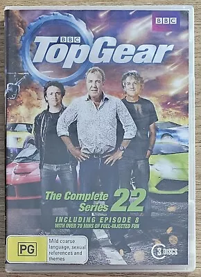 ^ Top Gear: Series 22 ~ DVD ~ Region 4 ~ PAL ~ FREE Postage!! • $28.95