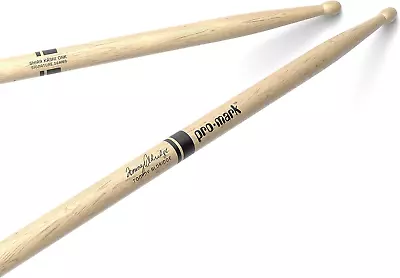 Drum Sticks - Shira Kashi Oak 2S Tommy Aldridge Drumsticks Wood Tip One Pair • $30.50