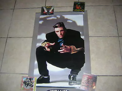 Vanilla Ice Poster 1990 Vintage  Licensed American Arts Graphics To The Extreme • $25