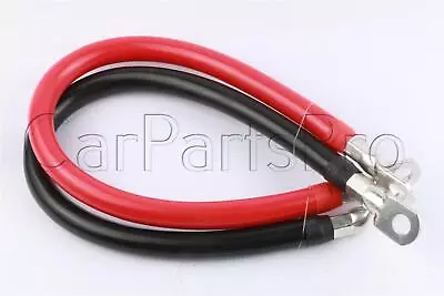 Battery Lead Copper 170A 4 AWG Positive Negative Power Strap Earth Bond Lead M6 • $40