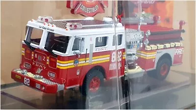 Code 3 1/64 Scale 12190 - Aerialscope Fire Engine #82 FDNY - Red/White • £79.99