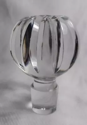Vintage Crystal Decanter  Bottle Stopper Topper Replacement  • $25