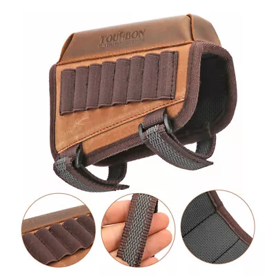 TOURBON Rifle Ammo Holder Hunting Cheek Rest Comb Riser For Savage/Mosin Stock • $42.56