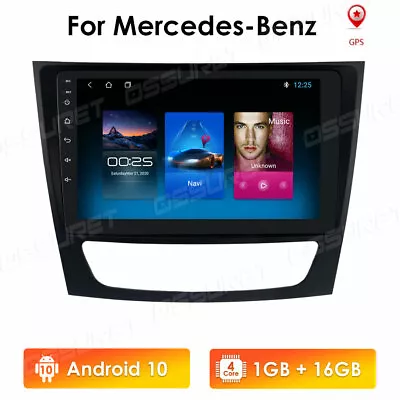 9  Android 10 Car Radio GPS Navigation For Mercedes-Benz E-Class W211 CLS-W219 • $174.99