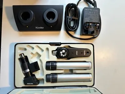 Keeler Ophthalmoscope And Retinoscope Set With Double Charger • £1350