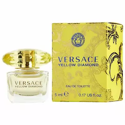 Mini Yellow Diamond By Versace EDT Perfume For Women .17 Oz 5ml Brand New In Box • $11.98