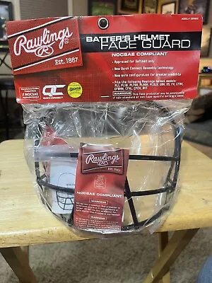 Rawlings Batter's Helmet Face Guard Softball Quick Connect SBRWG2 New In Package • $10