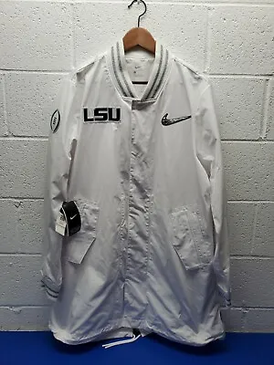 Men's LSU Tigers Nike Playoff Bound Sideline Player Jacket Large L NWT $250 • $50