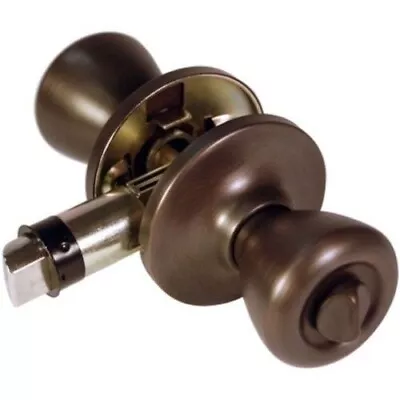 RV/Mobile Home Locking Door Knob Old World Bronze LSK-C3-OWB • $24.99