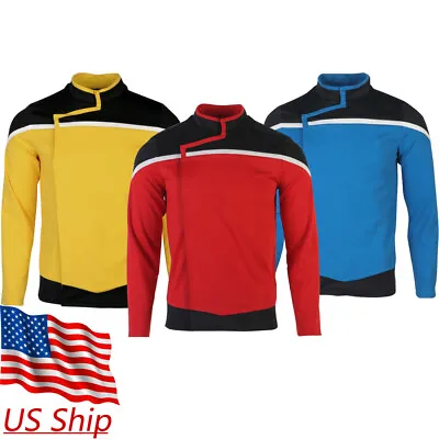 For Lower Decks Captain Freeman Red Uniform Ensign Rutherford Yellow Blue Shirts • $34