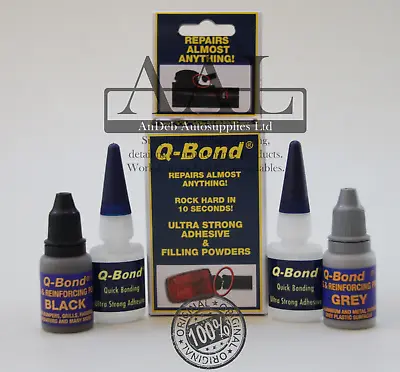 Q-BOND Ultra Strength Super Glue Adhesive & Reinforcing Filler Powders (Q Bond) • £9.99