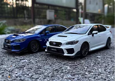 Sunstar 1/18 Subaru Impreza WRX Sti 2018 Diecast Model Car Blue White Toys Gifts • $131.75