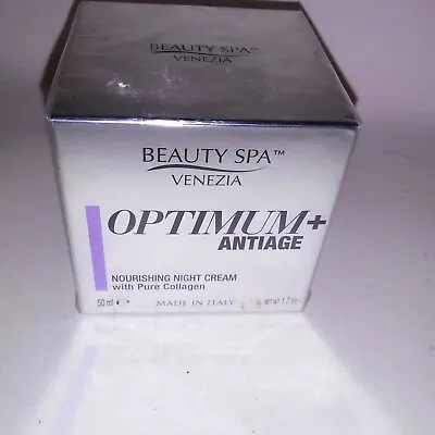 Beauty Spa Venezia Optimum Plus Anti Age Nourishing Night Cream Pure Collagen • $29.99