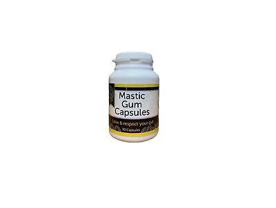 Mastic Gum 30 Vegan Capsules (500 Mg/capsule; 30 Capsules) • $17.50
