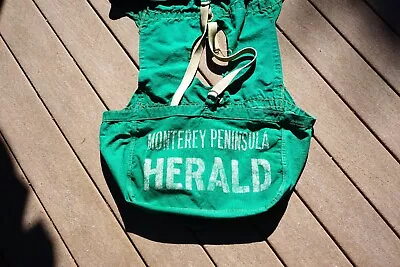 Vintage Monterey Peninsula Herald Newspaper Carrier Bags • $100