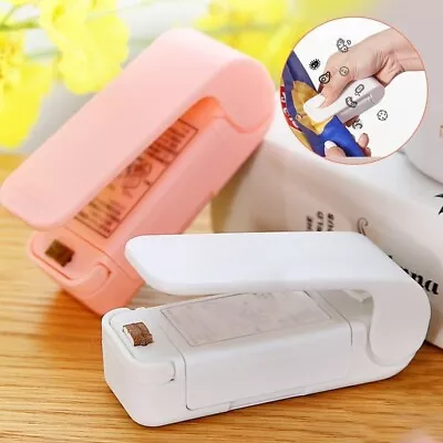 1PC Heat Bag Sealing Machine Package Sealer Cutter Bag Food Plastic Bag Sealer • $7.99