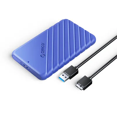 £6.75 • Buy ORICO Slim 2.5  Hard Drive SSD Enclosure USB 3.0 To SATA External HDD Caddy Case