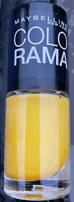 £2.45 • Buy Maybelline Colorama 7ml Nail Polish Varnish 749 Electric Yellow FREEPOST