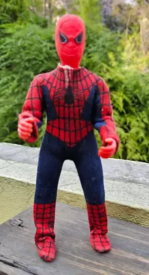 RARE VINTAGE 1970's LILY LEDY MADE IN MEXICO MEGO SPIDERMAN 8  FIGURE TOY • $69.99