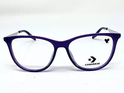 New CONVERSE CV8007 Purple/ Silver Womens Eyeglasses Frame 53-15-140 • $30