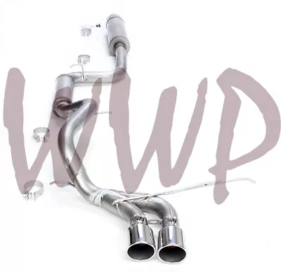 Stainless Steel 3  Dual CatBack Exhaust System 13-19 Ford Focus ST 2.0L Ecoboost • $429.95