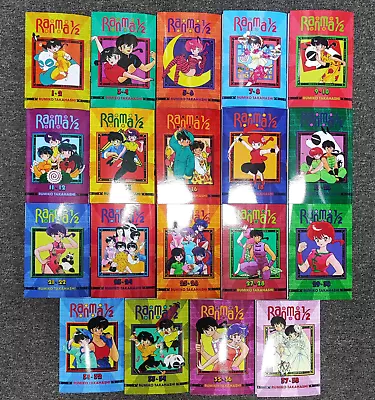 Ranma 1/2 Manga 2 In 1 Edition Volume 1-38(END) LOOSE/FULL Set English Version • $45