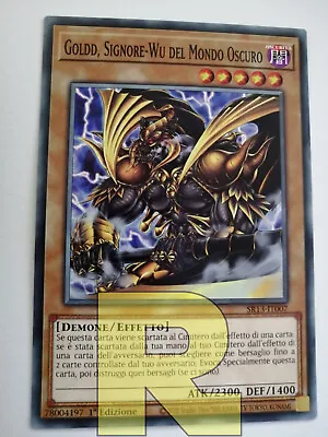 Goldd Lord-Wu Of The Dark World® Common® SR13-IT007® 1st ED. Italian  • $1.07