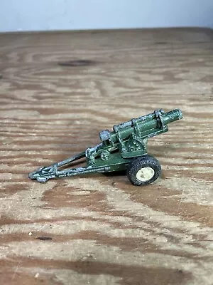 Vintage Toy Military Howitzer Cannon Gun Tootsie Toy • $12