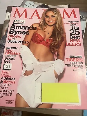 Maxim Magazine #146 February 2010 Amanda Show Please Bynes All That Nickelodeon • $15