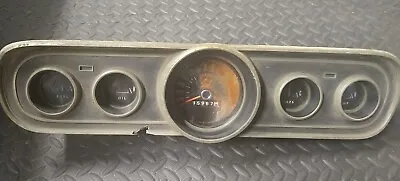 1965 1966 FORD MUSTANG GAUGE CLUSTER Instrument 140 Mph C5ZF-17265 TESTED WORKS  • $79.99