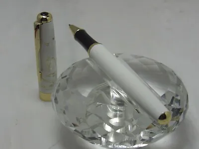 Gorgeous High Quality Kaigelu White/gold Design Roller Ball Pen • $31.49