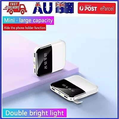 $24.49 • Buy 10000mAh Mini Power Bank Portable  USB LED Battery Charger Type C W/Flashlight