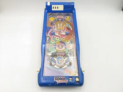 As Is Vintage TOMY Sonic The Hedgehog Electronic 1992 Mini Pinball Machine Toy  • $44.99