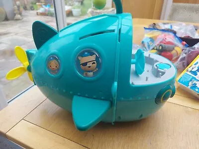 Octonauts Midnight Zone Large Gup A Playset Bundle With Figures • £19.99