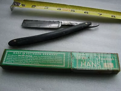 Antique Straight Razor  WADE & BUTCHER  Real Nice • $30.99