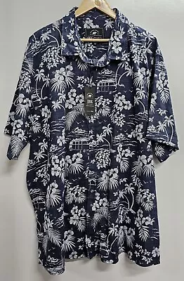 DBK Apparel Mens Button Up Shirt 9XL Hawaiian Floral Tropical Print BNWT • $50.96