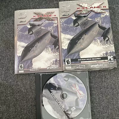 X-Plane 8 PC DVD-ROM Video Game -  Flight Simulation Complete • $8.80