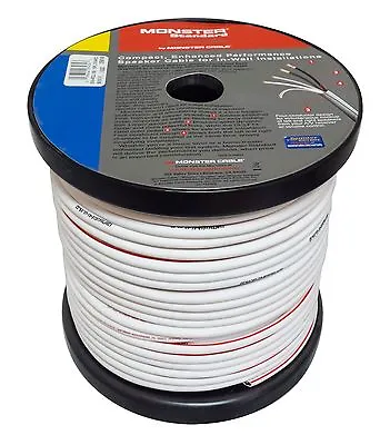 Monster Cable S16-4RCL Speaker Wire CL3 In Wall Rated - 16 Gauge - 150 Ft Length • $64.99