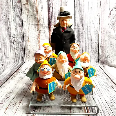 W.C Fields And The Seven Dwarfs Applause Dolls Set. Vintage 1980 “The Legend.  • $75