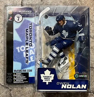 Owen Nolan McFarlane NHL Series 7 Toronto Maple Leafs Blue Jersey VARIANT • $10