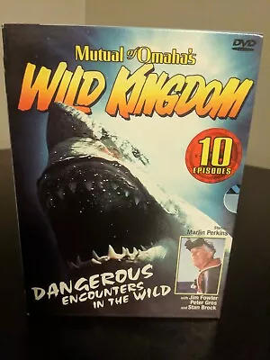 Mutual Of Omaha's Wild Kingdom - Dangerous Encounters In The Wild DVD Shark Week • $11.95