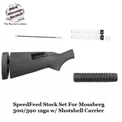 SpeedFeed Stock Set For Mossberg 500/590 12ga W/ Shotshell Carrier - NEW • $107.95