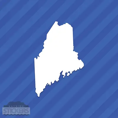 Maine ME State Outline Vinyl Decal Sticker • $1.99