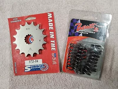 $24.95 • Buy GSXR 750 Barnett HD Springs 16 Tooth Front Sprocket Acceleration Kit 525Holeshot