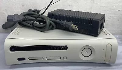 Microsoft Xbox 360 Console W/60gb Hard Drive And Power Brick Tested • $69.99