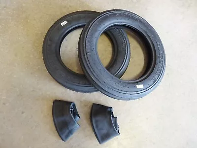 TWO New 4.00-15 Carlisle Tri-Rib 3 Rib Front Tractor Tires USA Made  W/ Tubes • $148